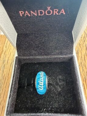 RETIRED Pandora “Atlantis” Murano Glass Charm (a location exclusive)